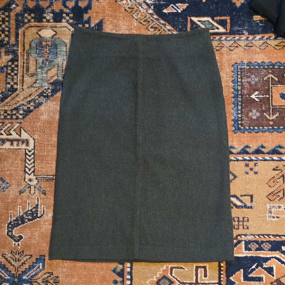 Theory Charcoal Pencil Skirt